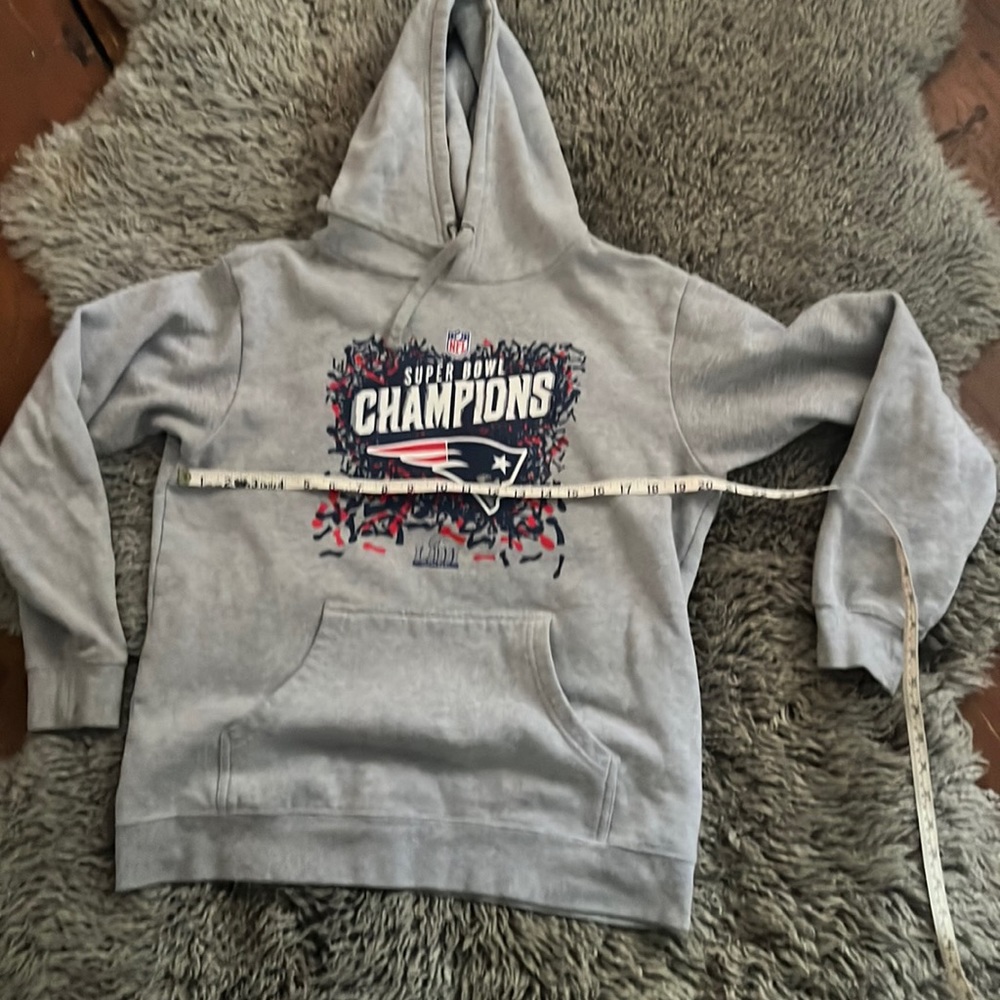 New England Patriots hooded sweat